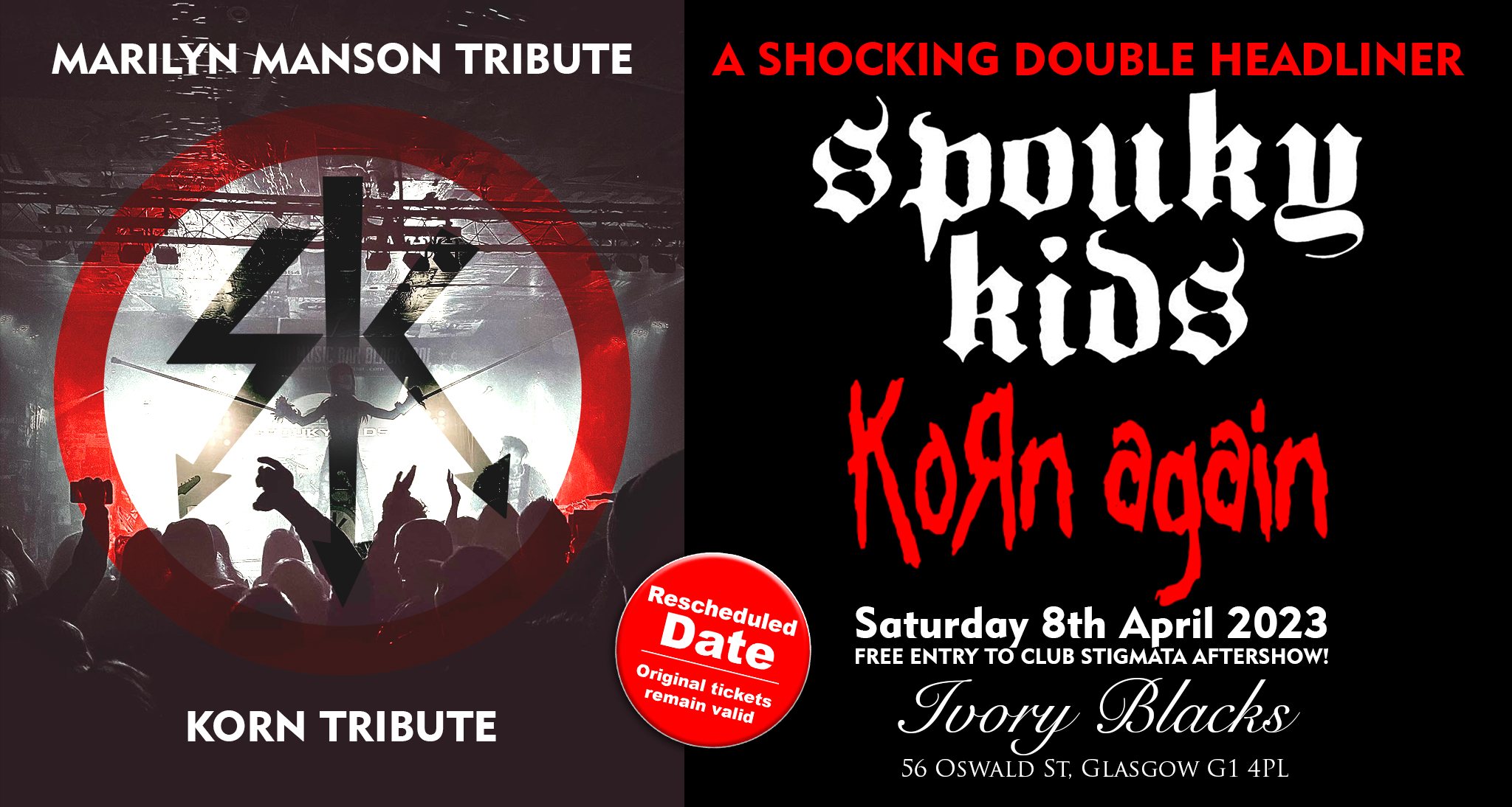 SPOUKY KIDS (Marilyn Manson Tribute) + KORN AGAIN