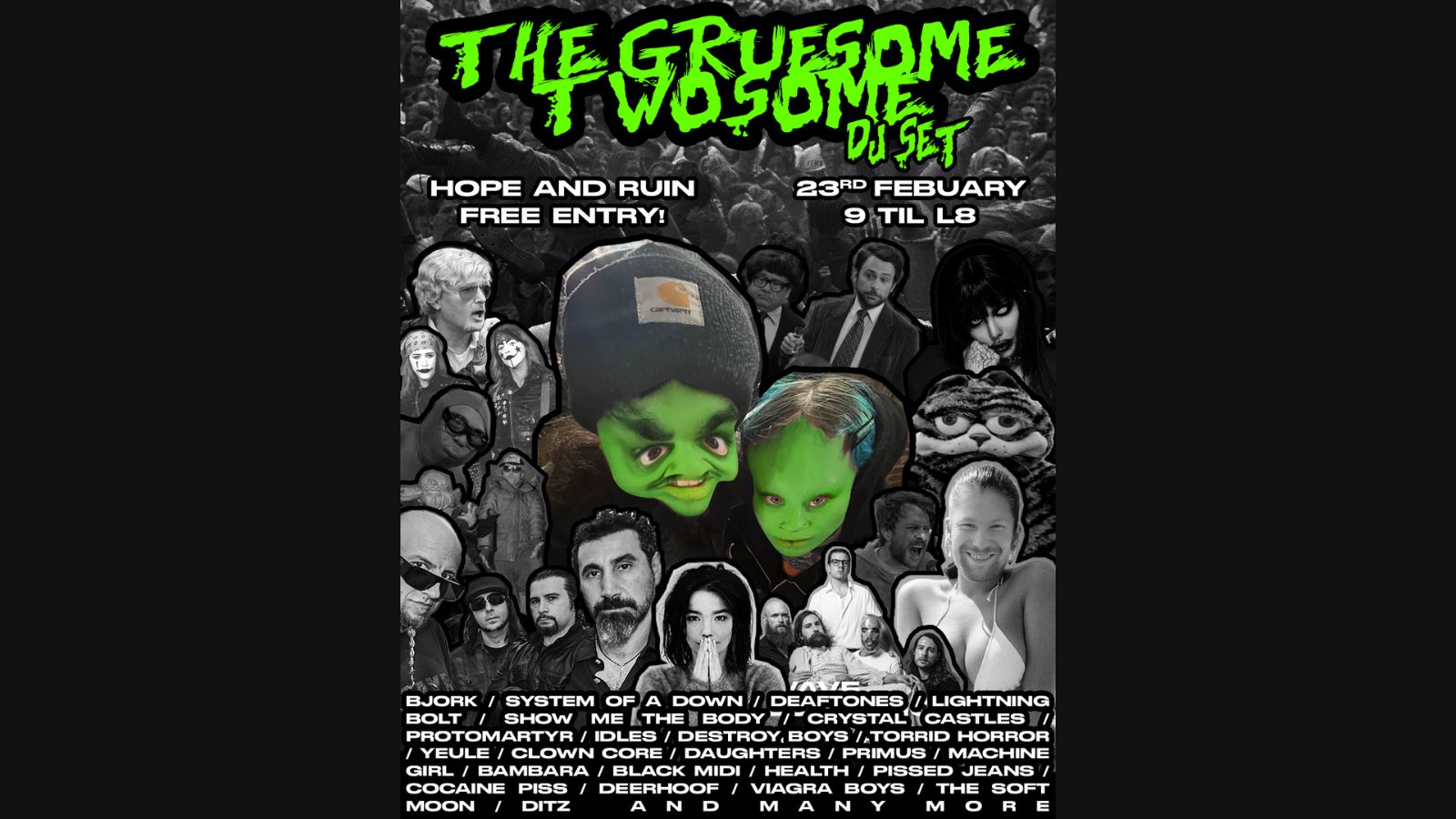 The Gruesome Twosome Dj Set (Staff Party)