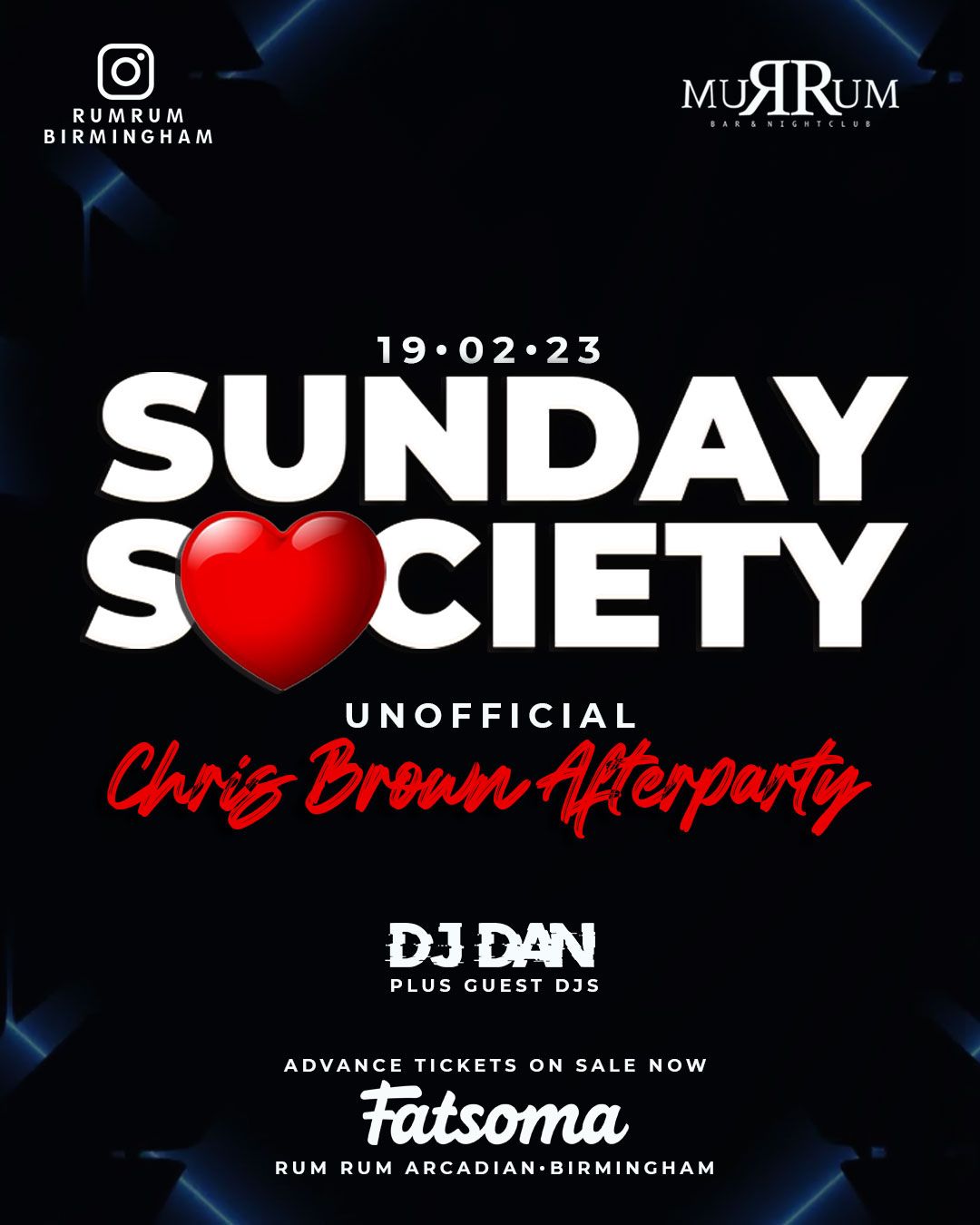 SUNDAY SOCIETY UNOFFICAL CHRIS BROWN AFTERPARTY AT RUMRUM