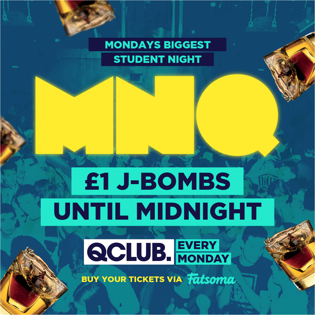 MNQ – £1 J-BOMBS  🥃🥃