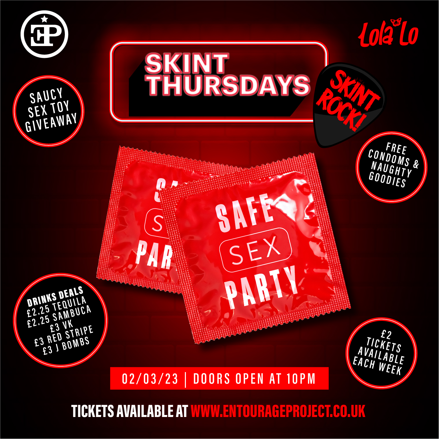 Skint Thursday – (SOLD OUT)