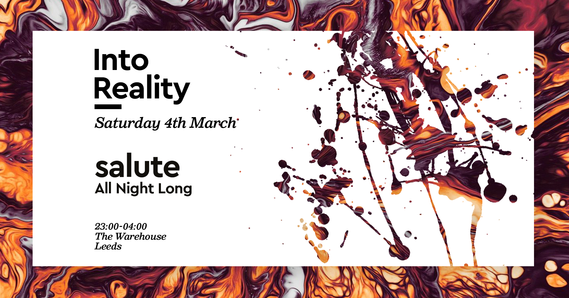 Into Reality: salute – All Night Long (Final 50 tickets)