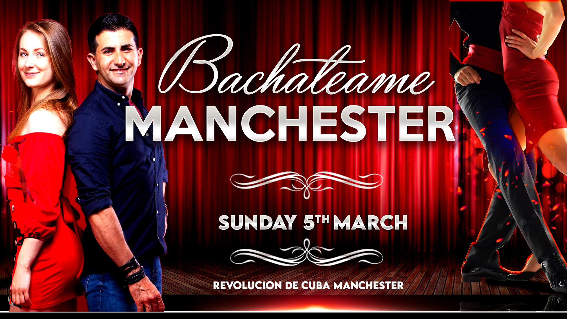 Bachateame Manchester – with Ami & Yana : Sunday 5th March  | Revolucion de Cuba