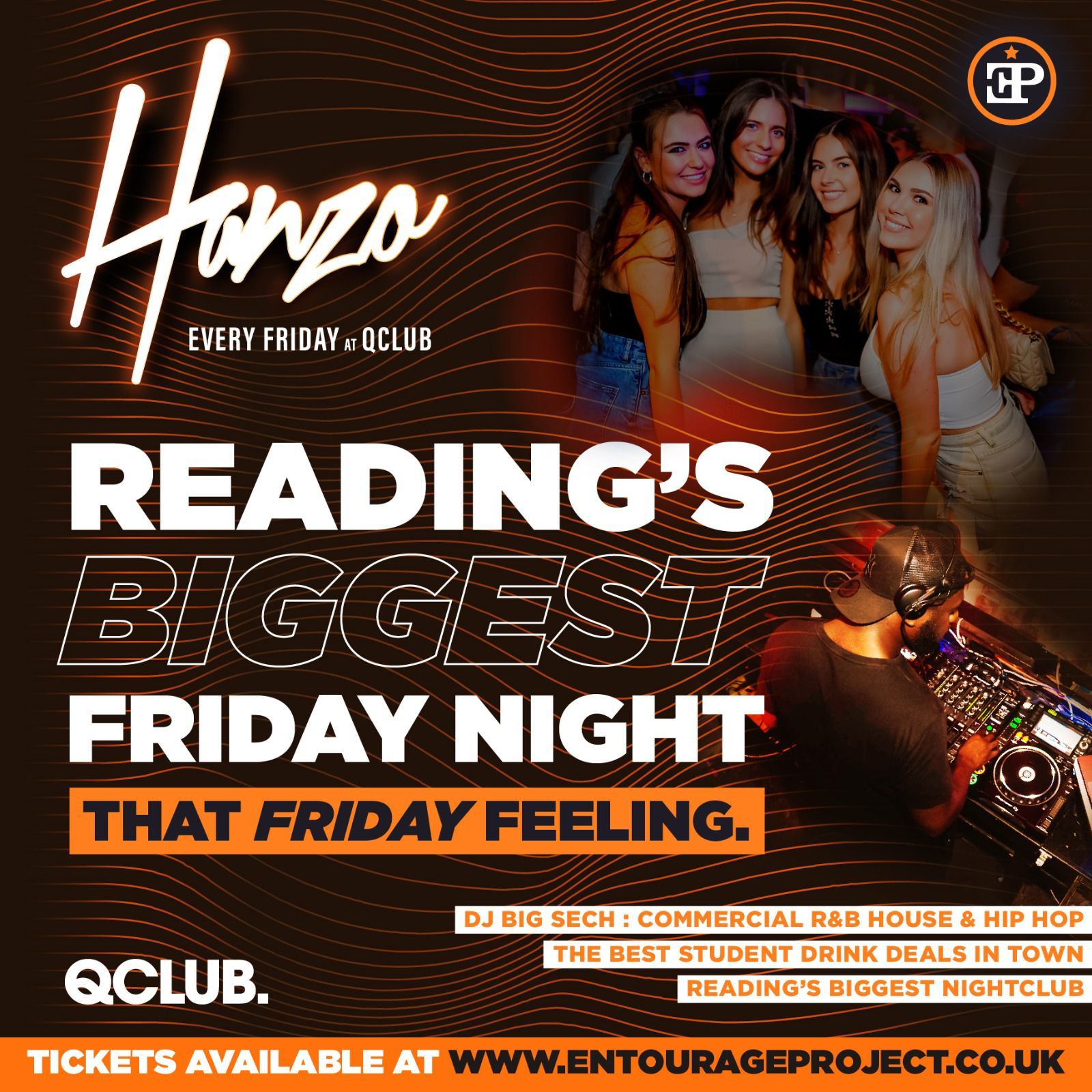 HANZO – Reading’s Biggest Friday Night