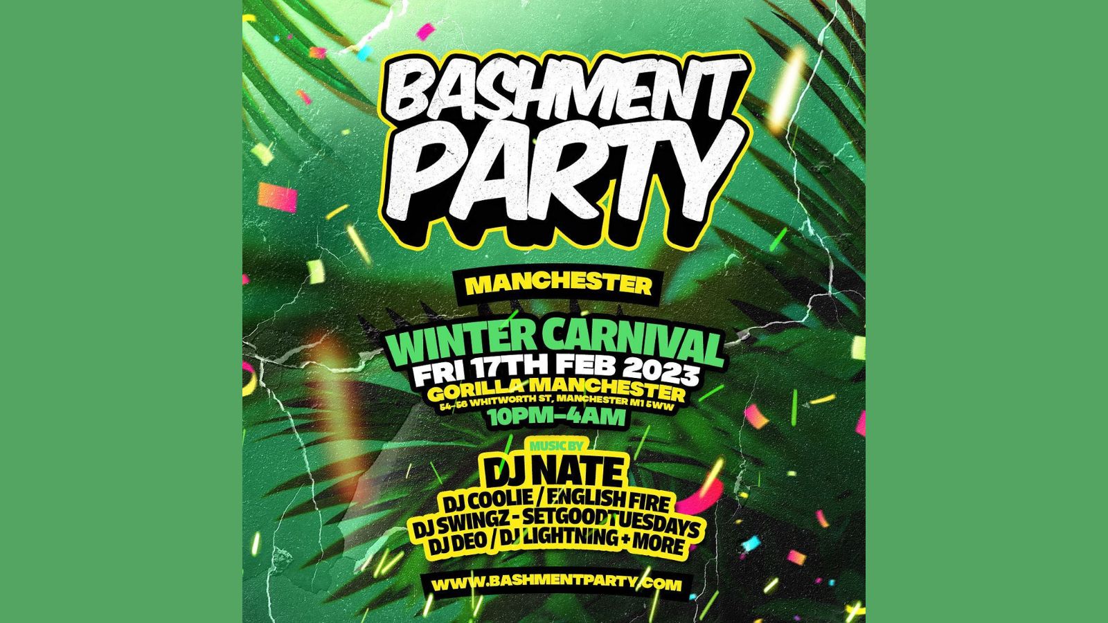 Bashment Party – Winter Carnival