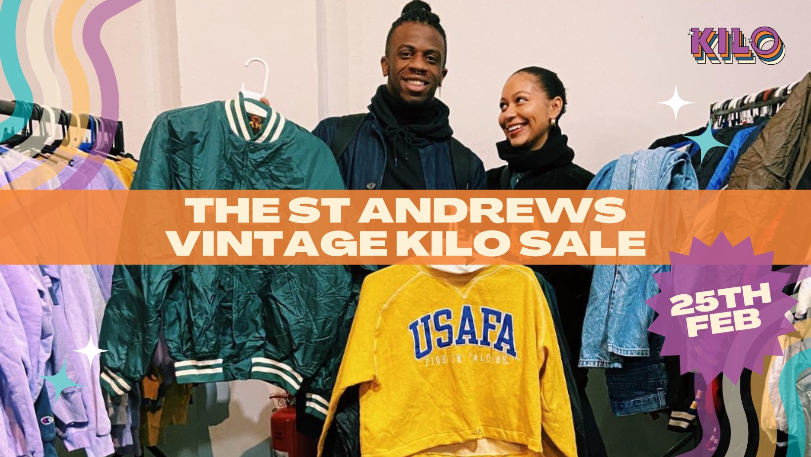 The St Andrews Vintage Kilo Sale at Cosmos Community Centre, St Andrews