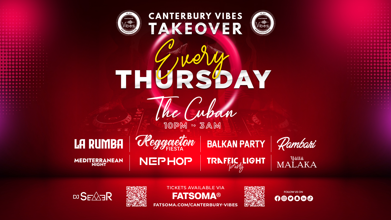 Canterbury Vibes Takeover @ The Cuban