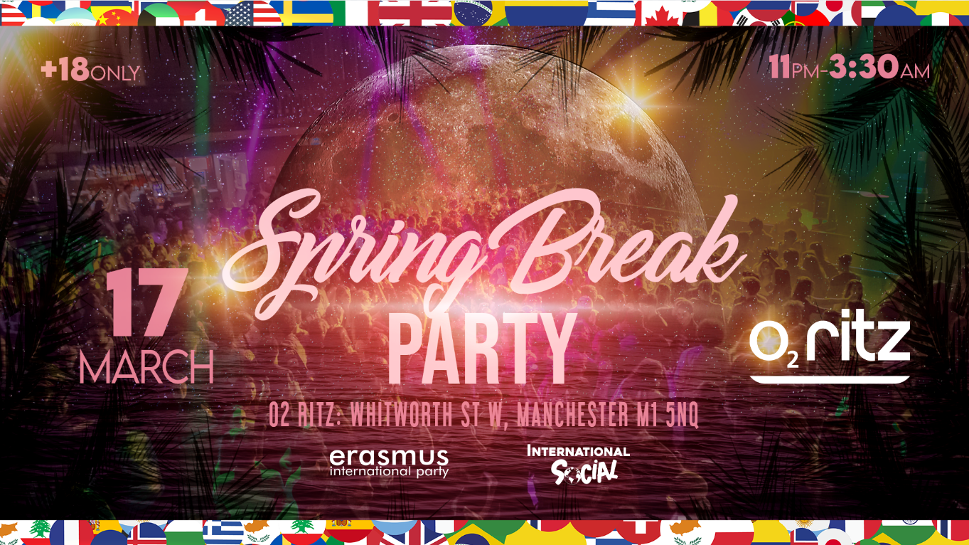 Erasmus Spring Break Party – Manchester