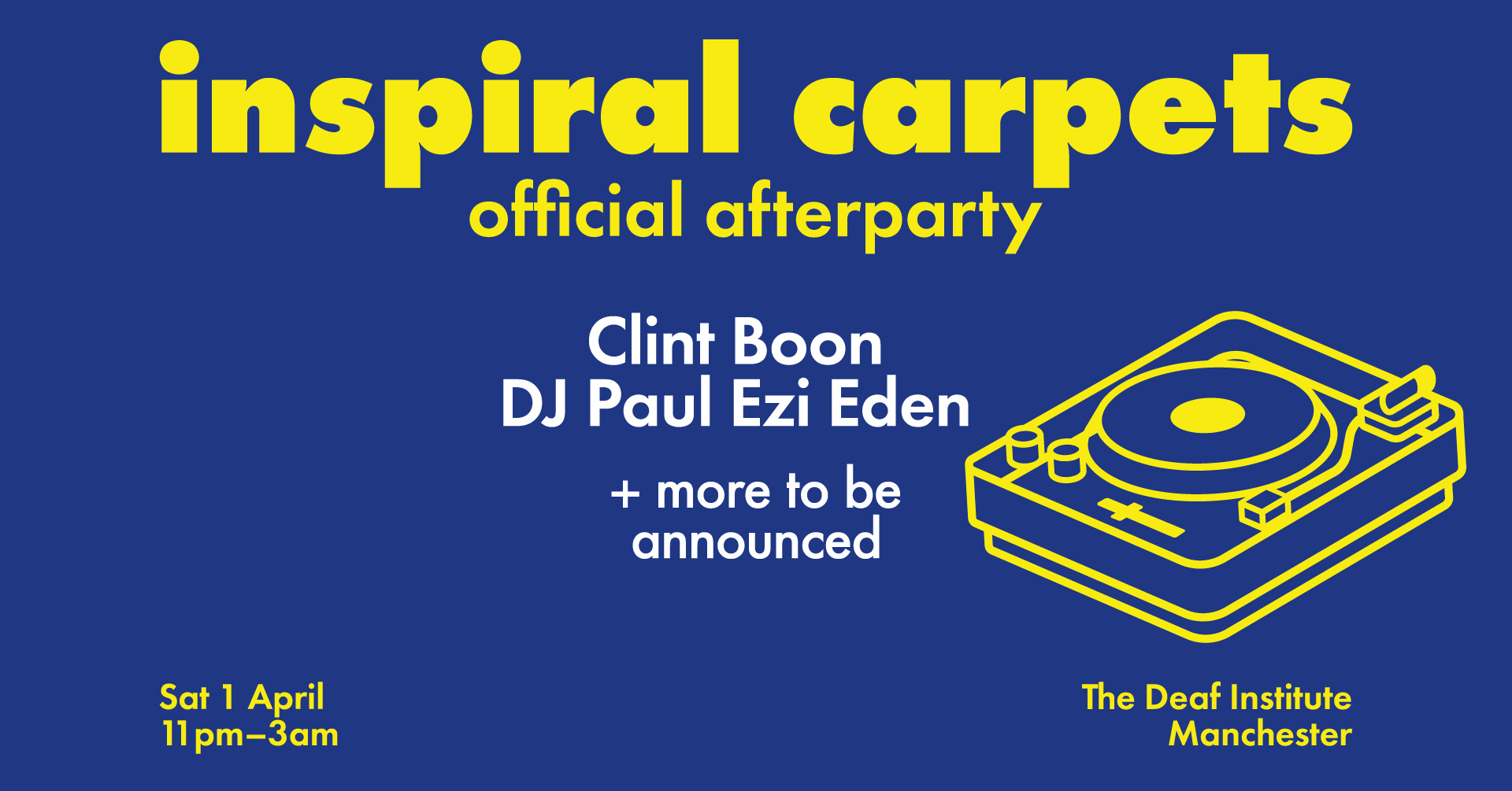 Inspiral Carpets Official Afterparty