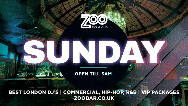 Sundays at Zoo Bar at Zoo Bar & Club, London on 23rd Apr 2023 | Fatsoma