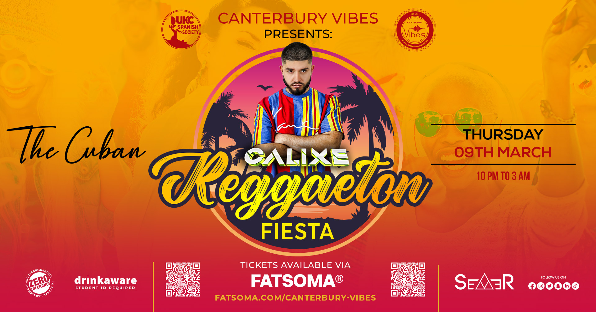 REGGAETON FIESTA – special guest DJ CALIXE