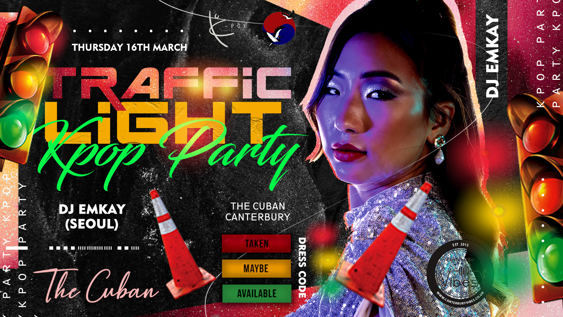 KPOP PARTY | TRAFFIC LIGHT EDITION – DJ EMKAY (MAIN Room)