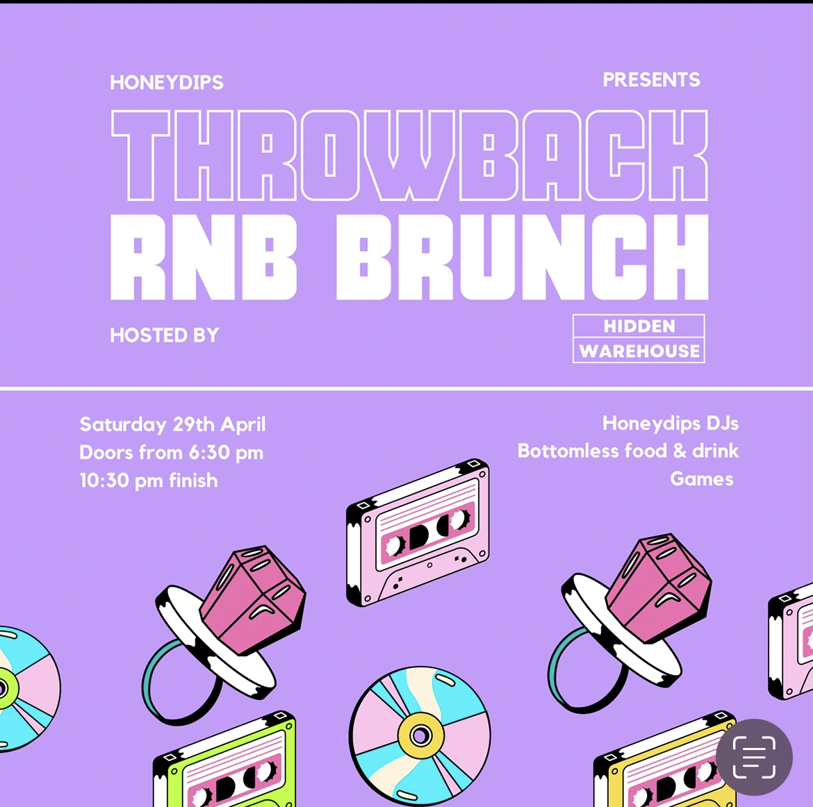 HoneyDips Throwback RNB Brunch