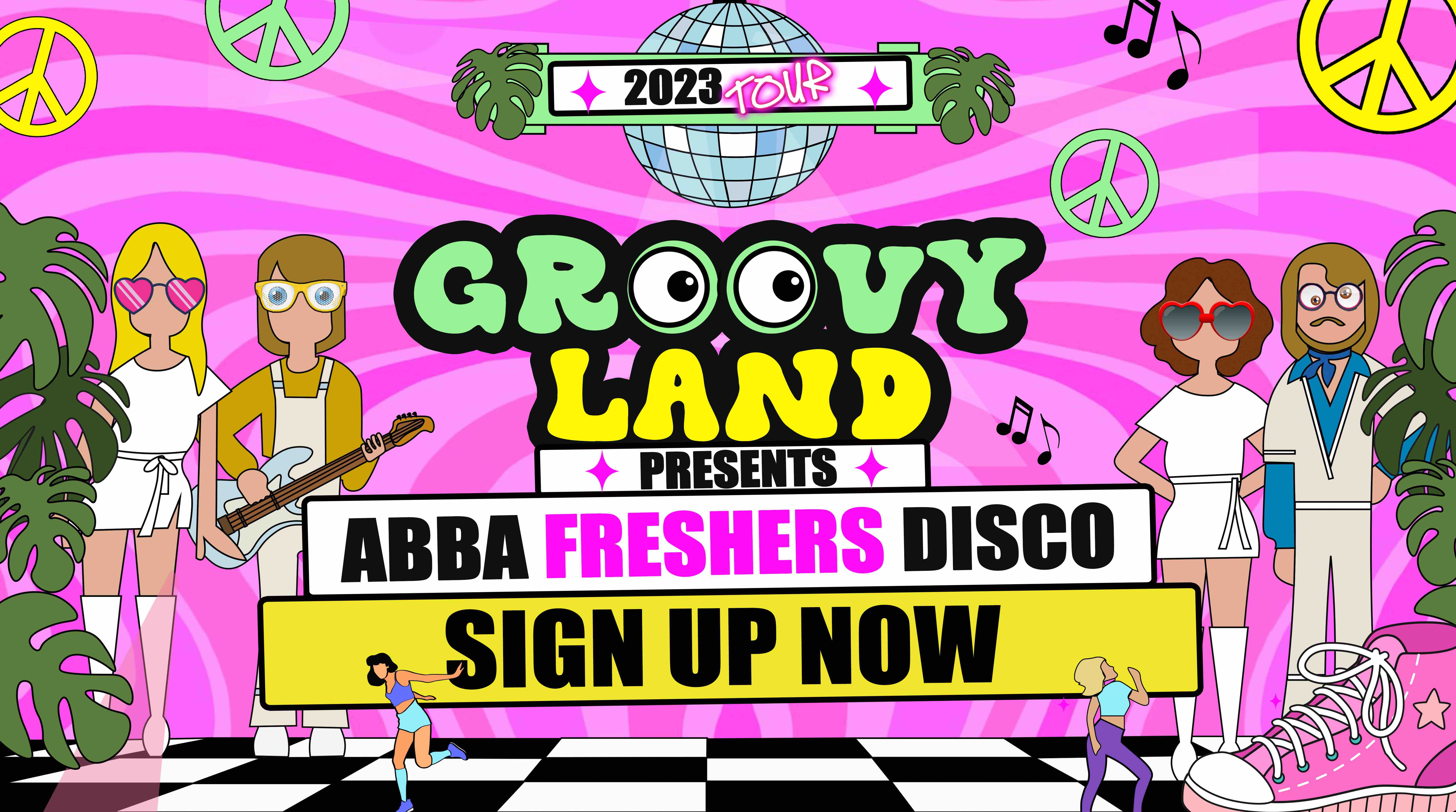 GROOVYLAND THE ULTIMATE FUNKY FRESHERS UK TOUR!! ☮️ ✌️ – PRE-SALE SIGN UP!