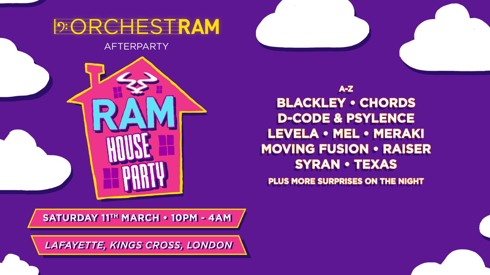 OrchestRAM After Party : The RAM Records House Party