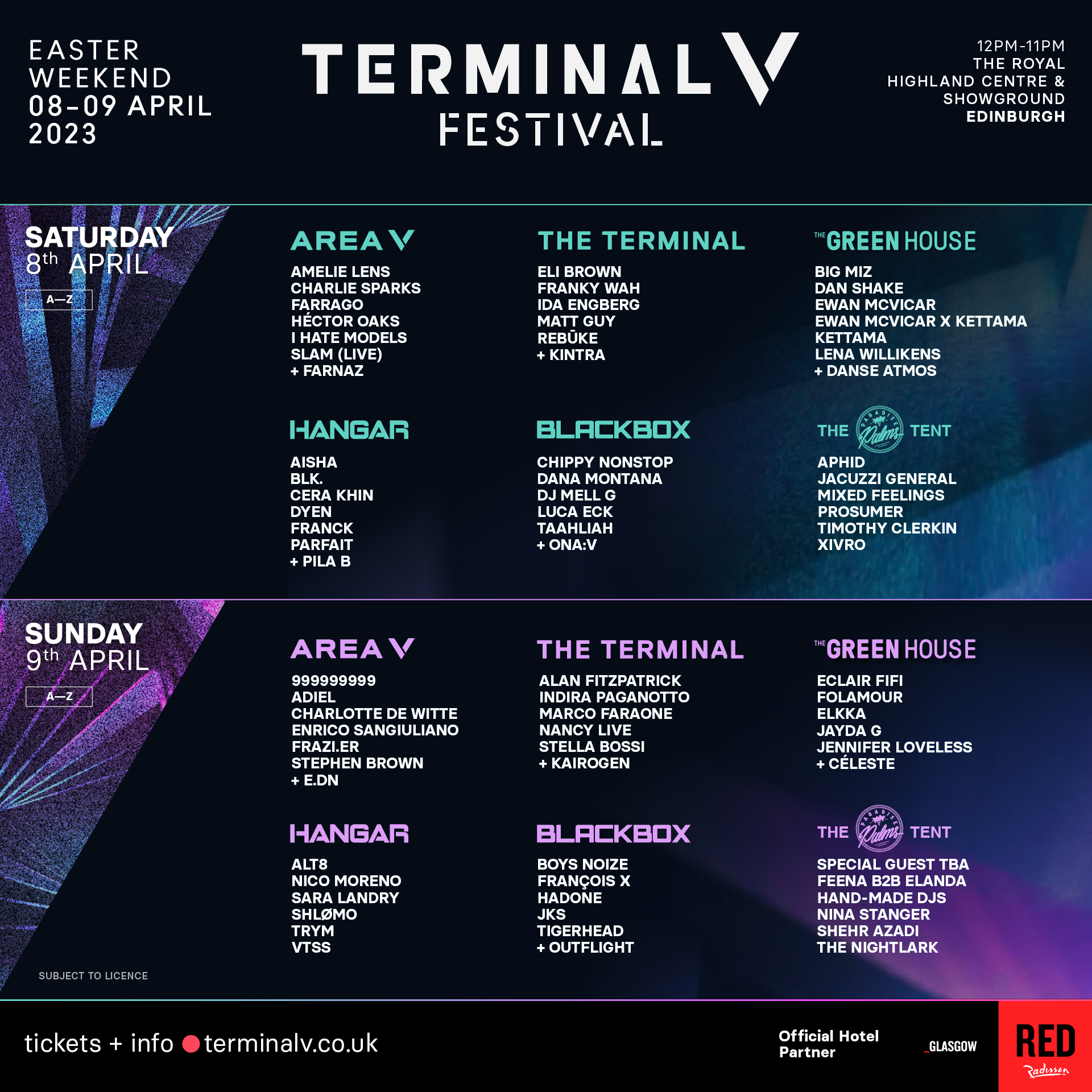 Terminal V Festival 2023 At Royal Highland Centre, Ingliston On 8th Apr ...