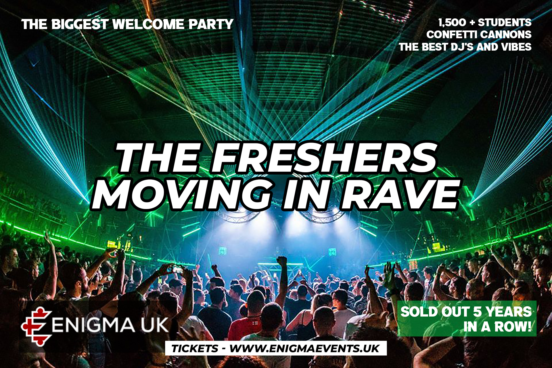The London Freshers 2023 – Moving In Rave