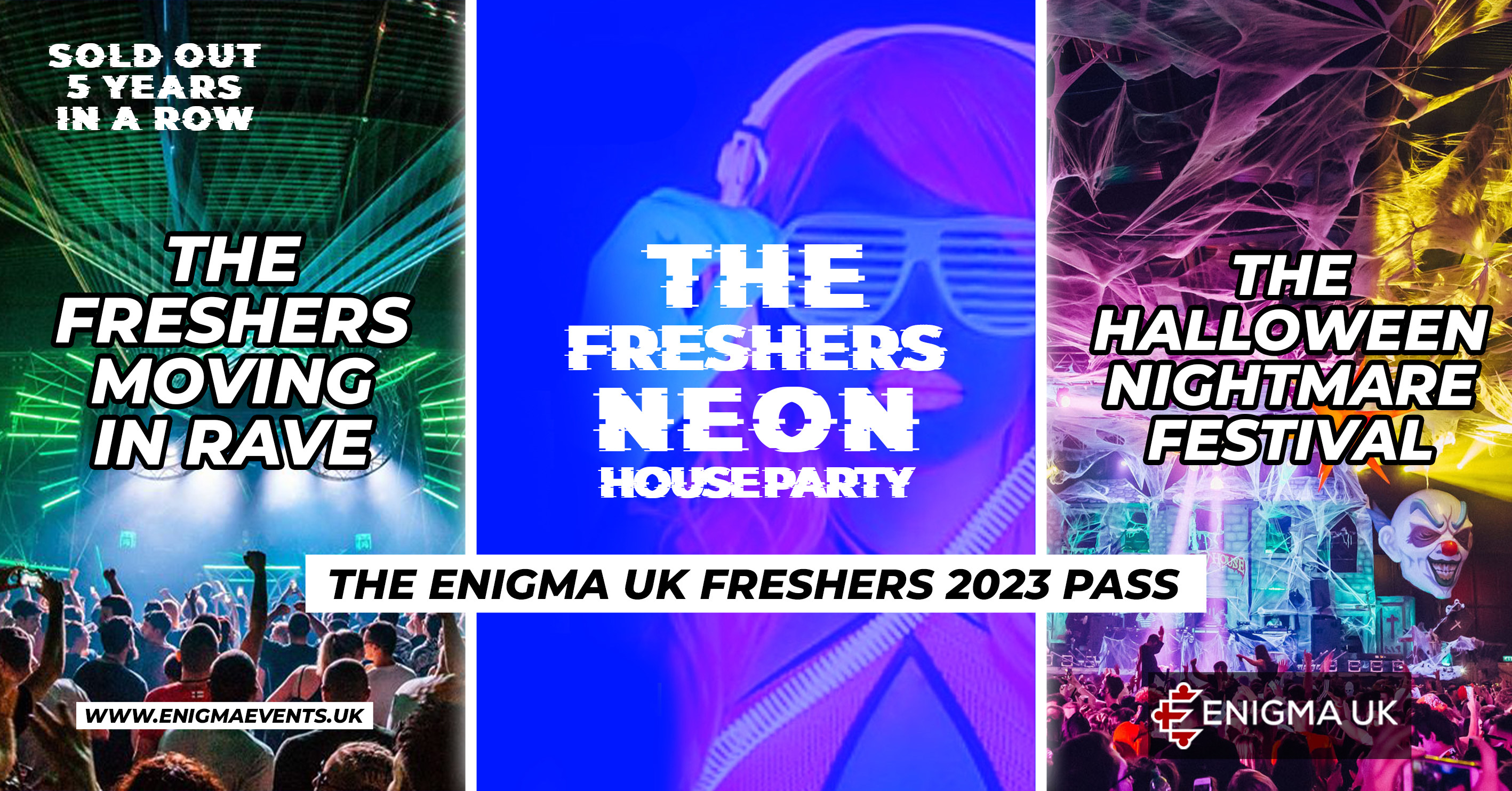 THE ENIGMA FRESHERS PASS – LONDON 2023
