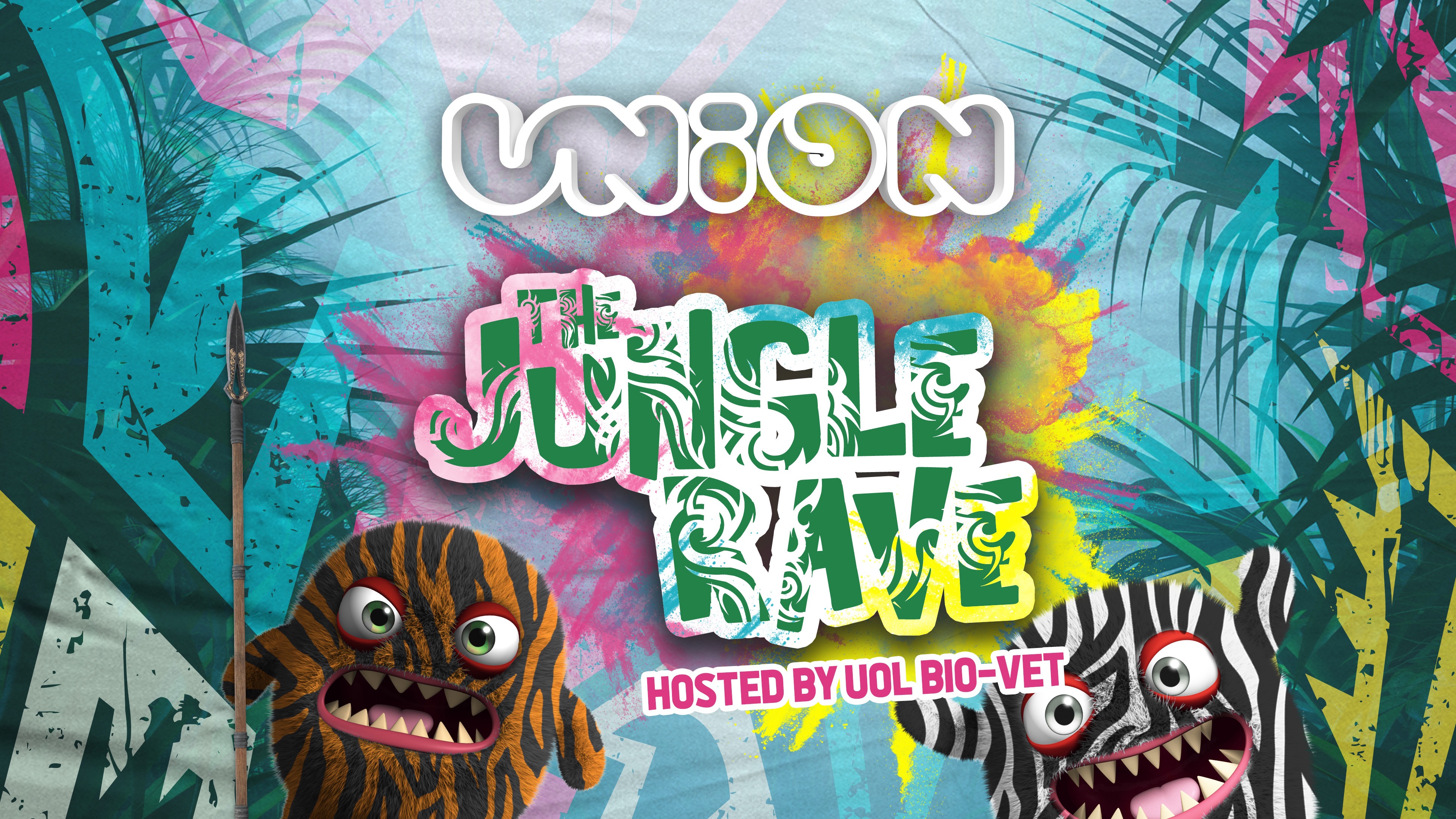 UNION TUESDAY’S JUNGLE RAVE HOSTED BY UOL BIO-VET