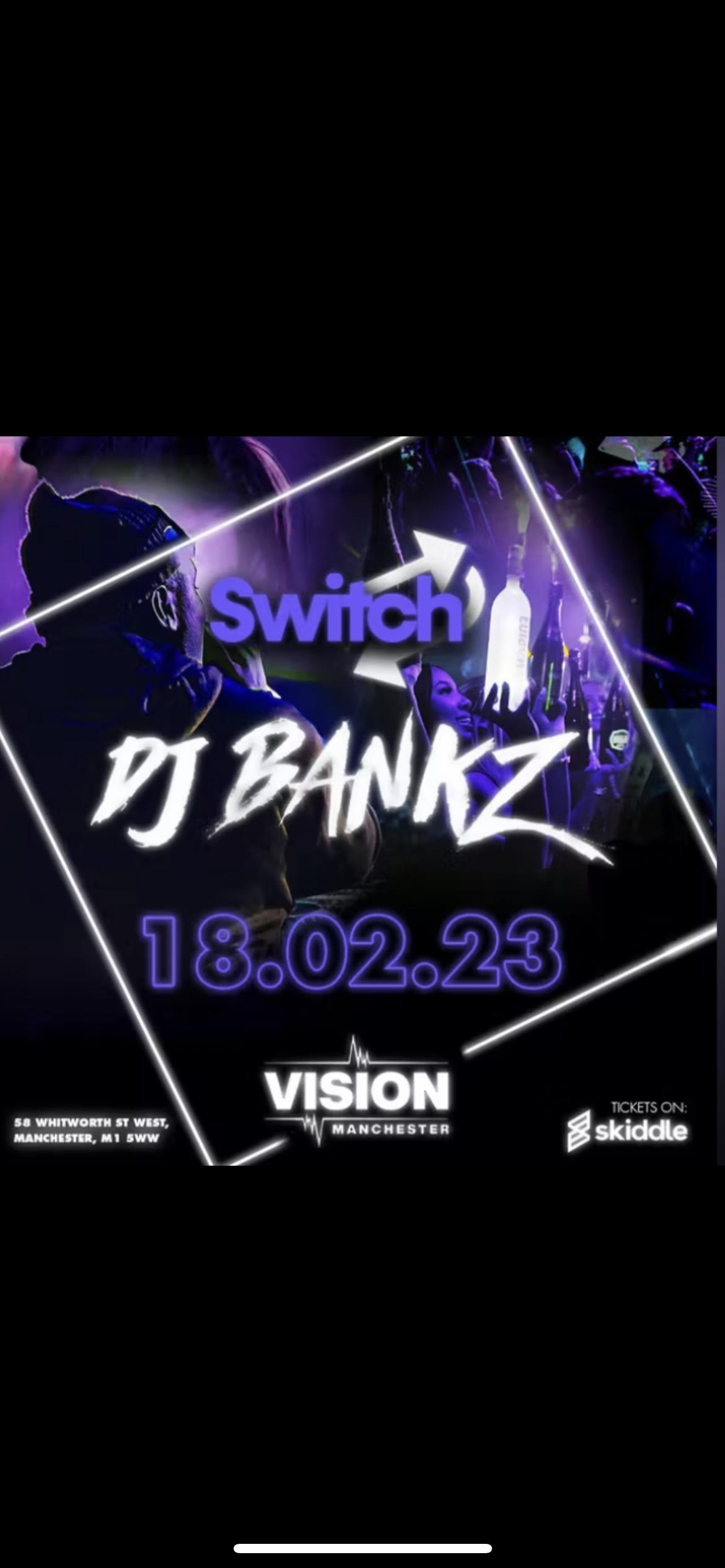 Switch Saturdays at Vision Nightclub Feb 18th