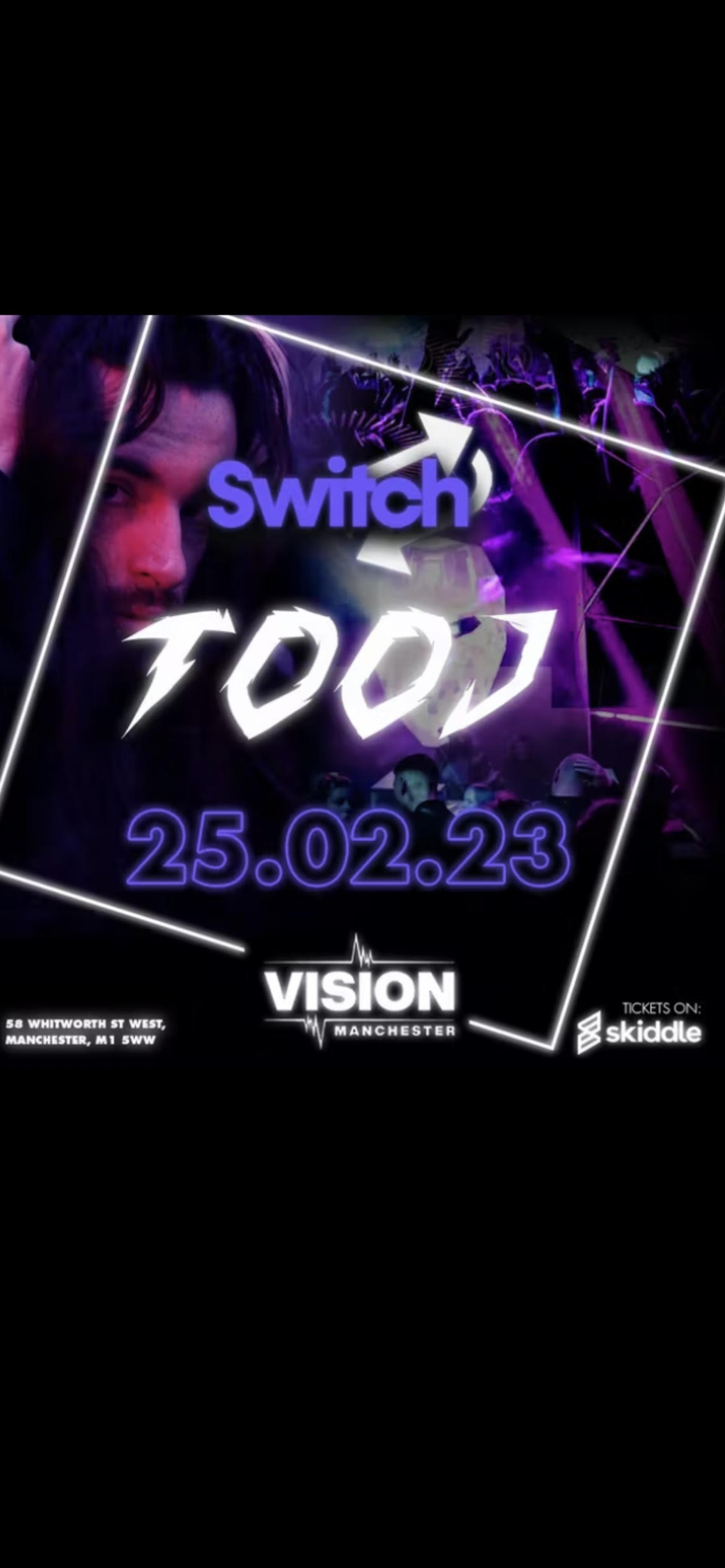 Switch Saturdays at Vision Nightclub Feb 25th