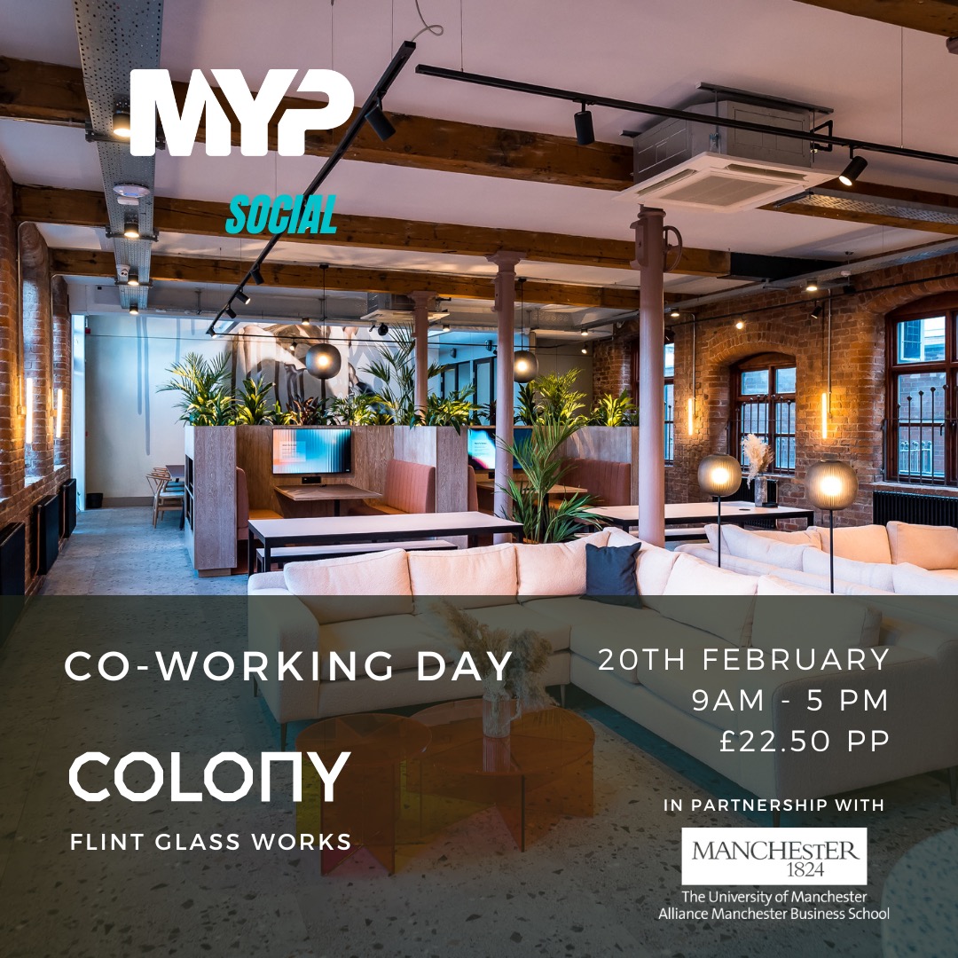 MYP Community Co-Working day at Colony, Flint Glass Works – 20.02.23