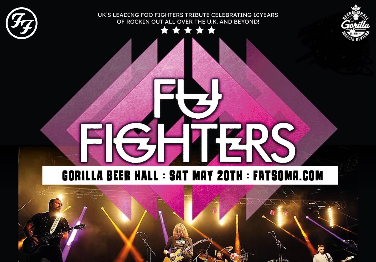 FU FIGHTERS The Ultimate Foo Fighters Tribute!! at Gorilla Beer Hall