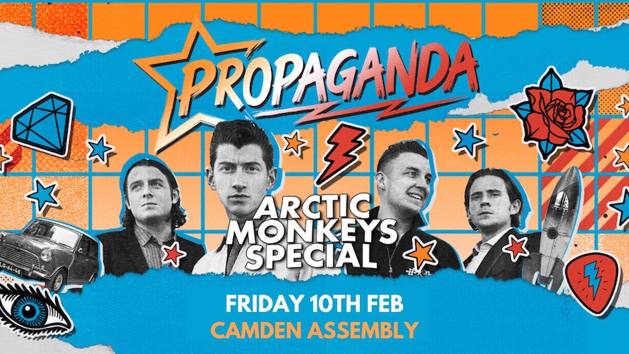 TONIGHT! Propaganda London – Arctic Monkeys Special at Camden Assembly!