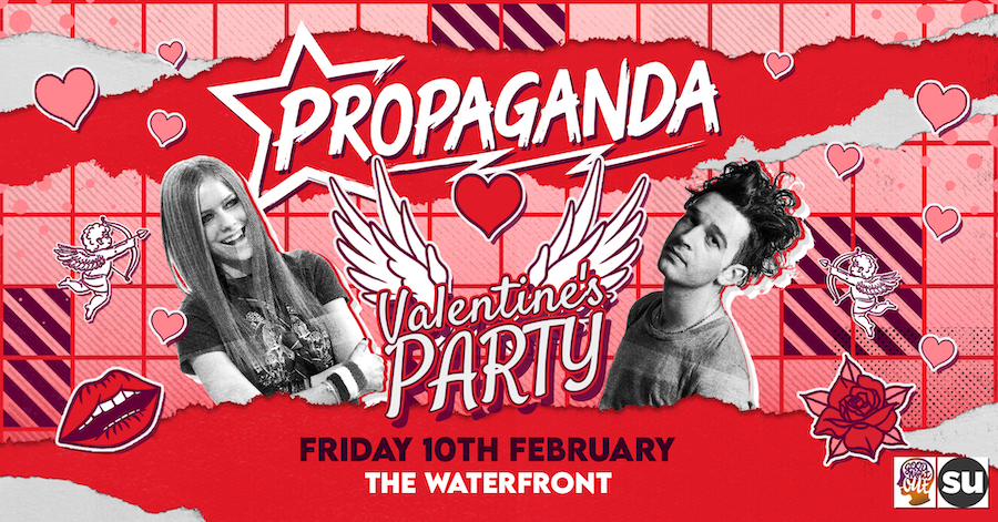TONIGHT! Propaganda Norwich – Valentine’s Party!
