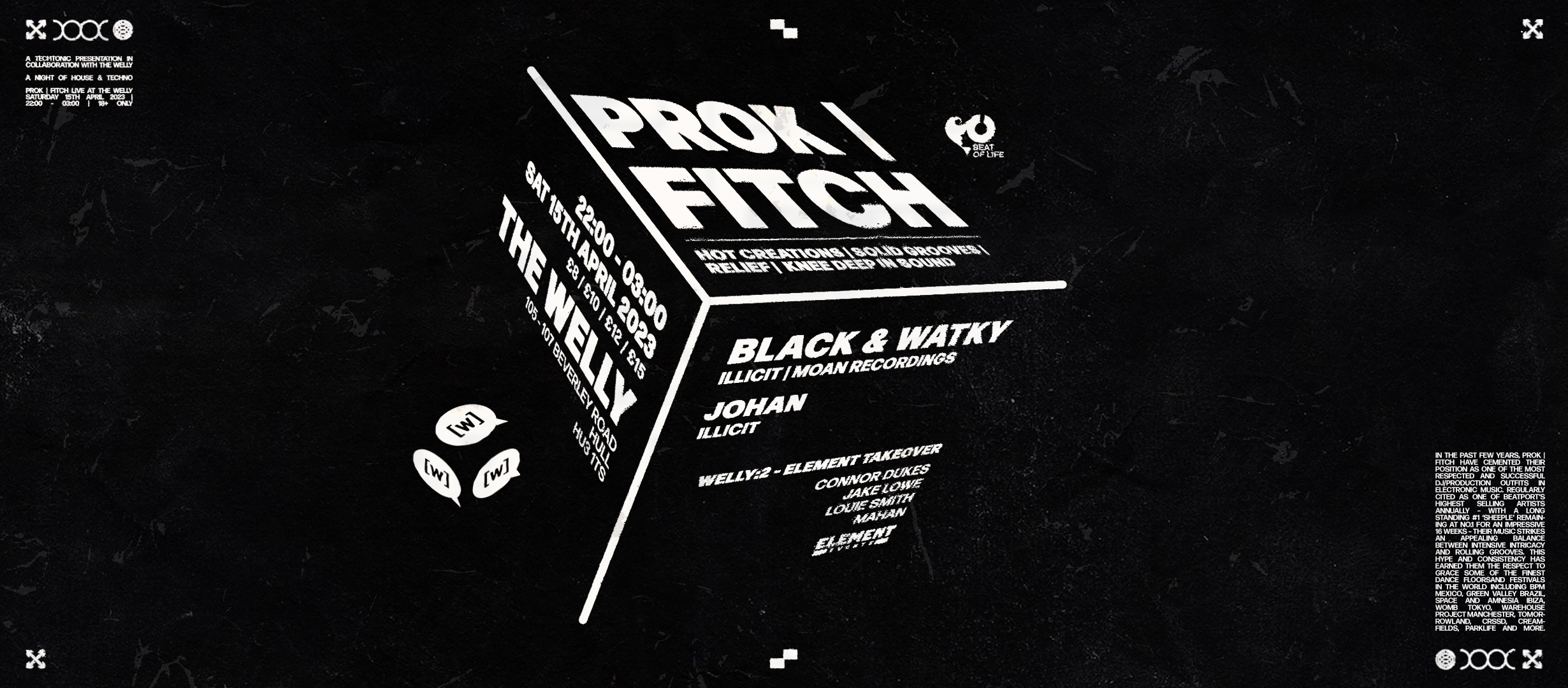 Prok | Fitch (Solid Grooves / Hot Creations), Black & Watky (ILLICIT) + More