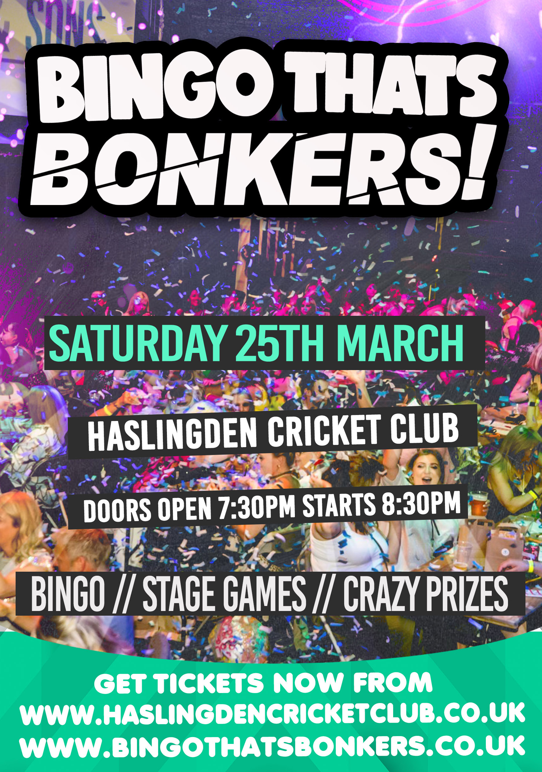 Bingo Thats Bonkers – Haslingden Cricket Club
