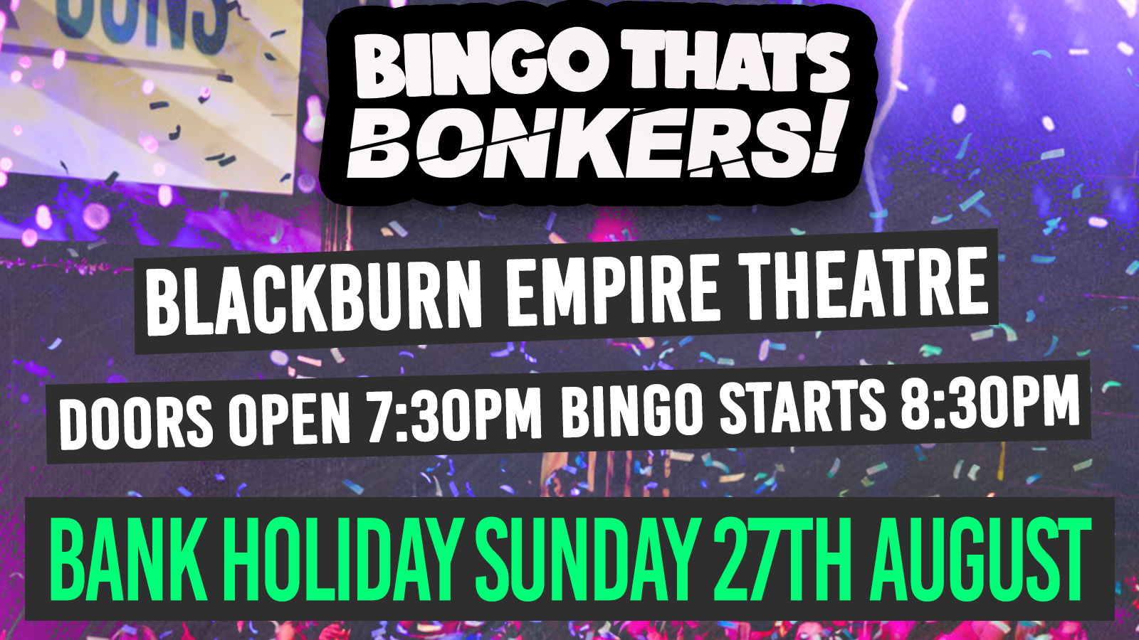 Bingo That’s Bonkers Blackburn