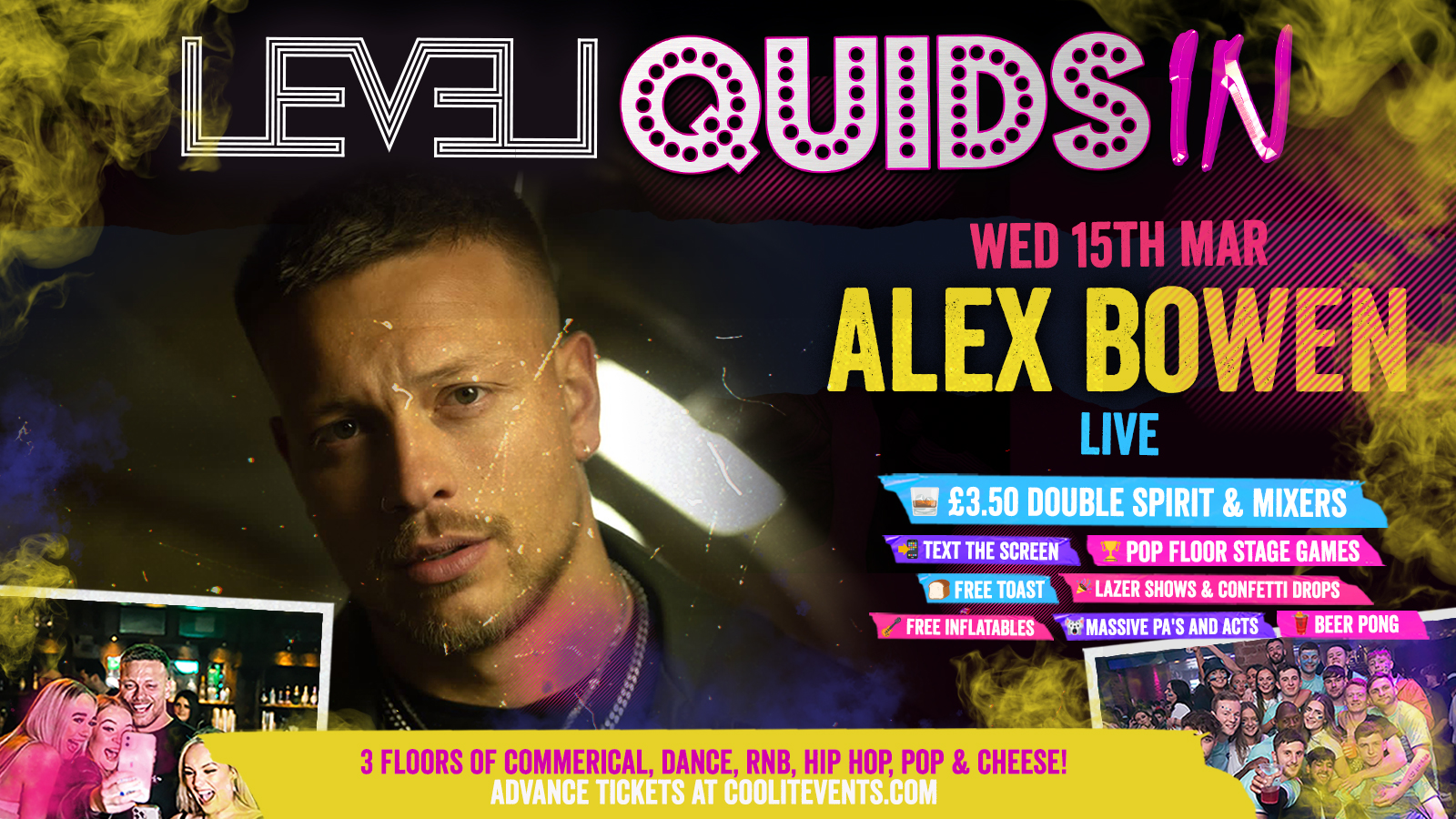 Quids In Wednesdays feat ALEX BOWEN & Varsity AfterParty