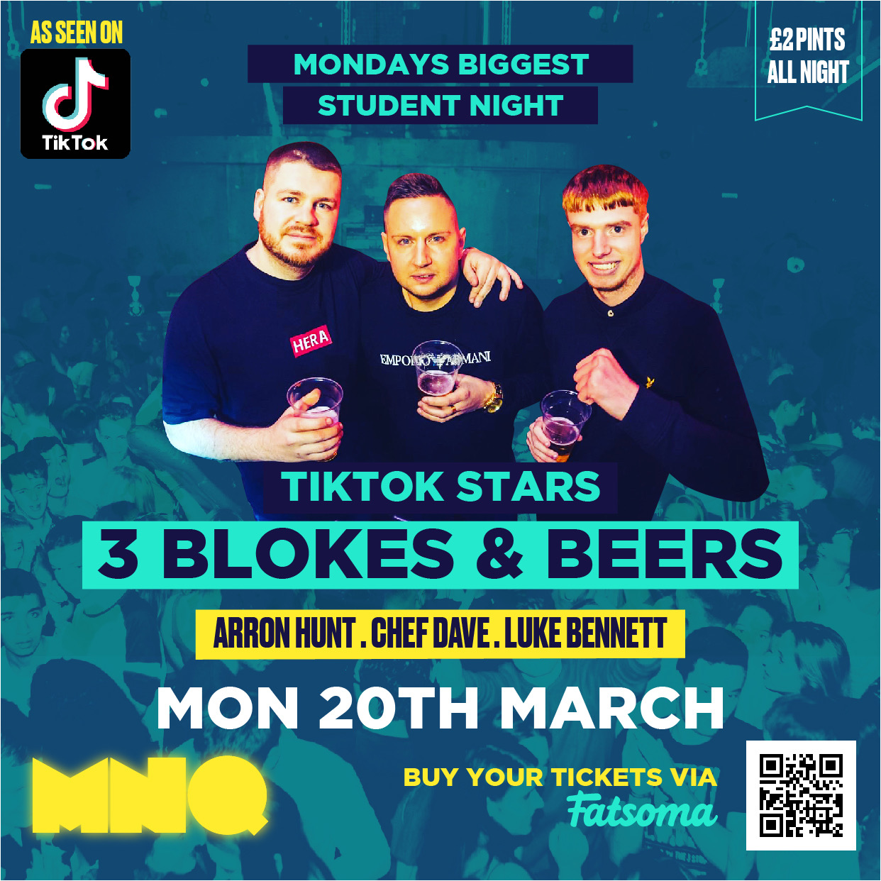 MNQ – 3 Blokes & Beer Meet And Greet 🍻