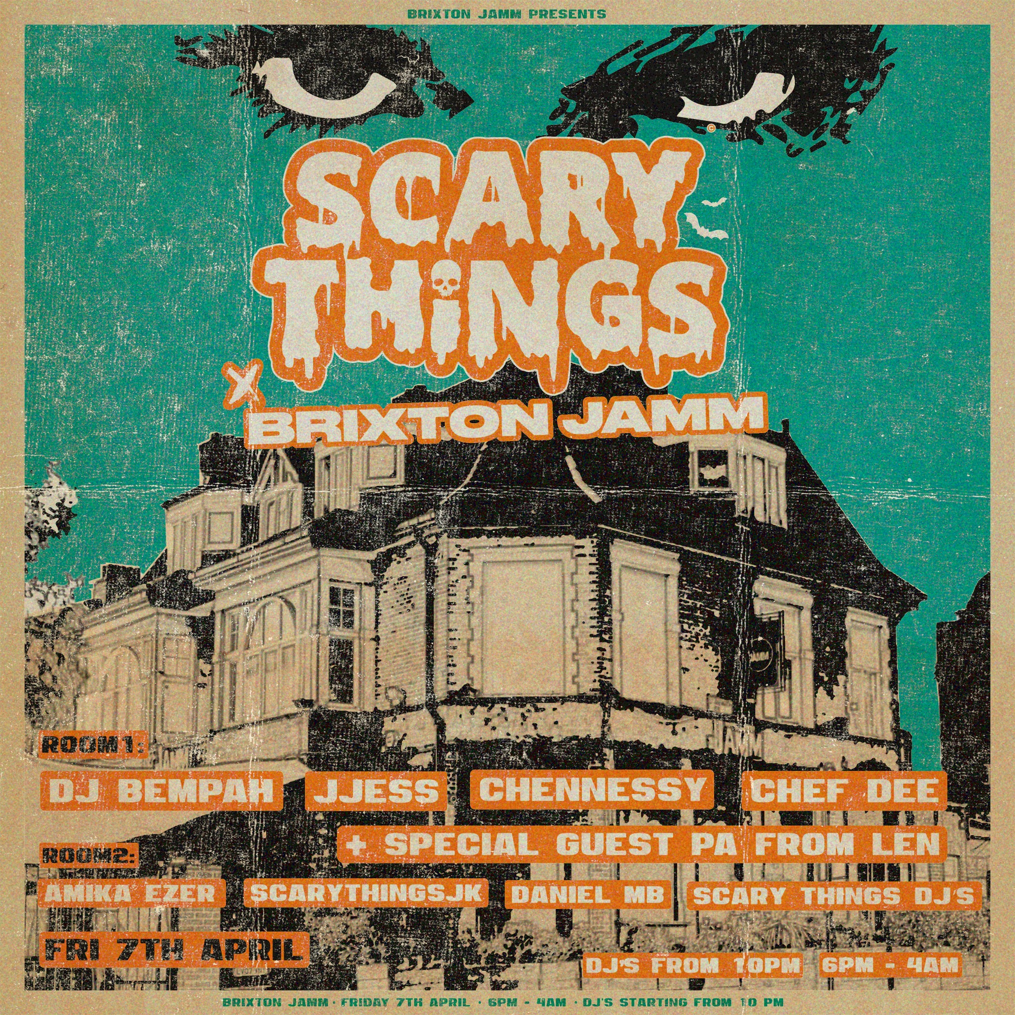 Scary Things with Bempah JJes Chennessy LEN PA Brixton Jamm