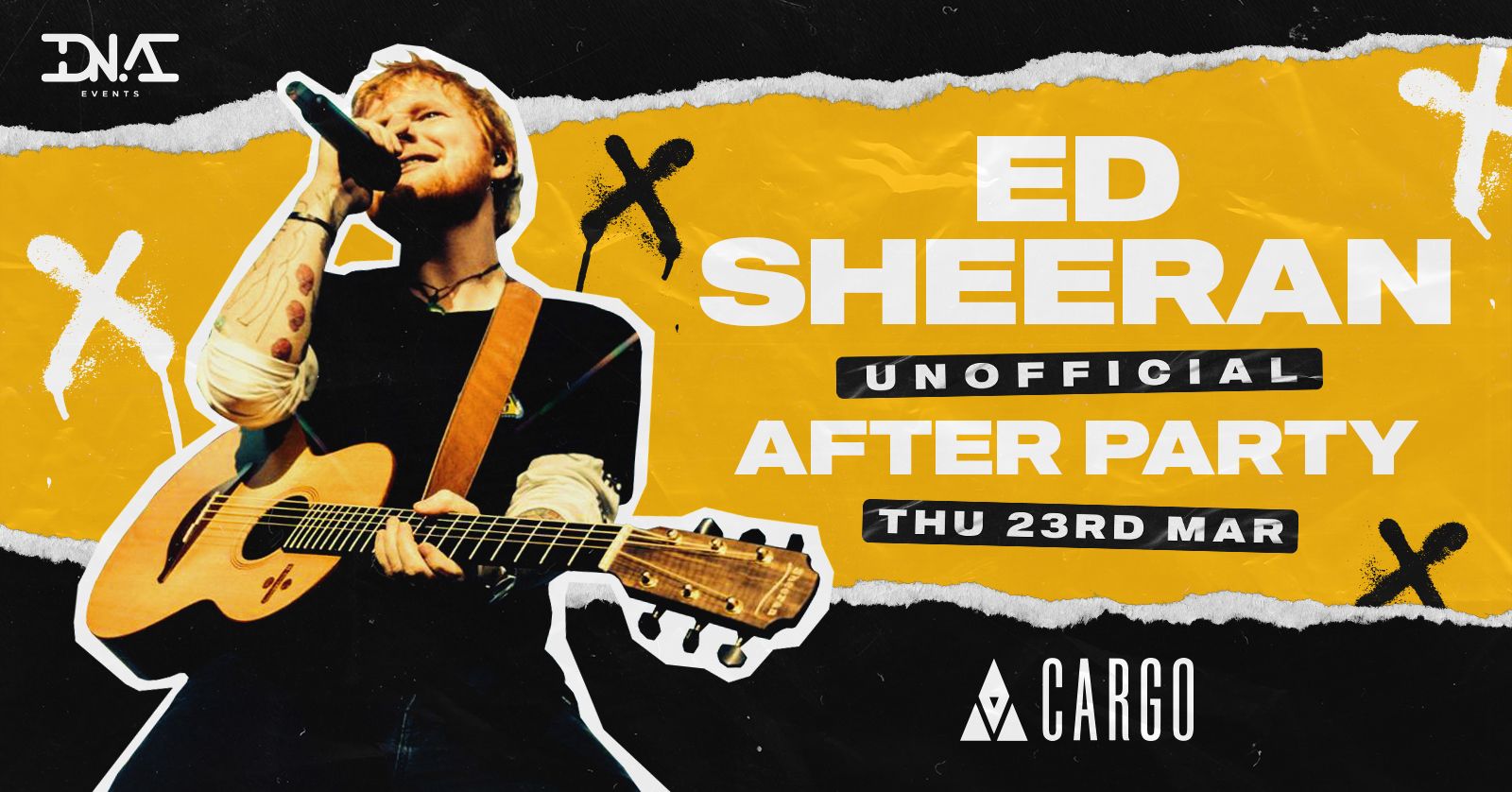 Cargo: DNA Presents The Ed Sheeran After Party  – FREE ENTRY & CHEAP DRINKS ALL NIGHT 🕺🏼