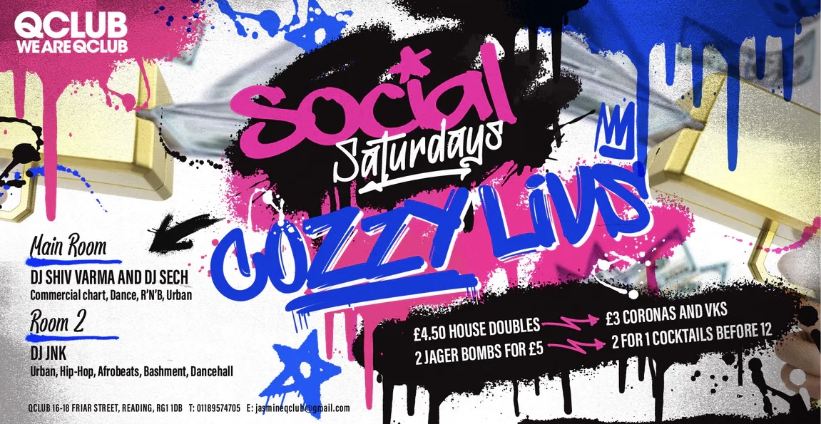 SOCIAL SATURDAYS / COZZY LIVS