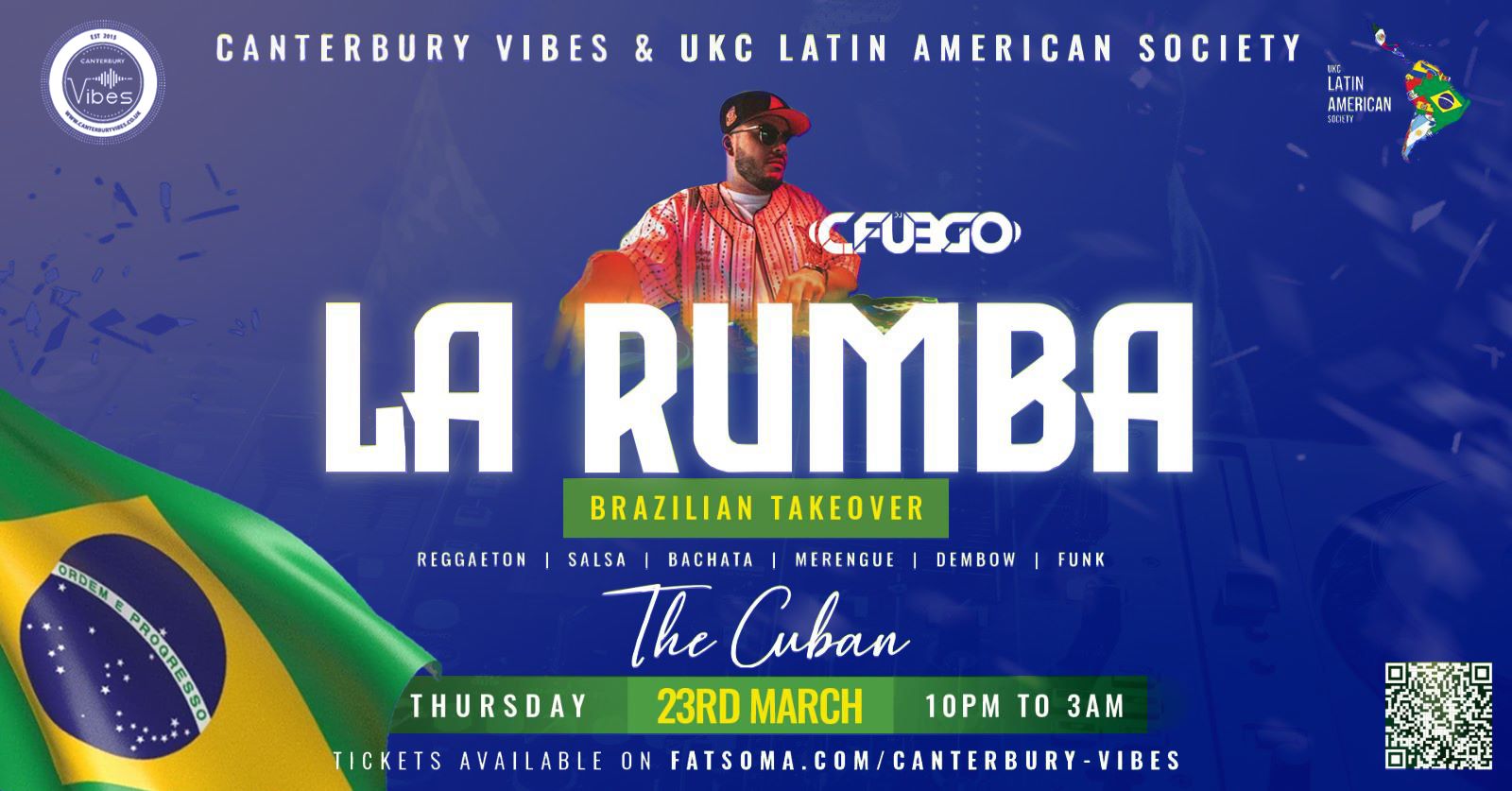 LA RUMBA – Brazilian Takeover @ The Cuban