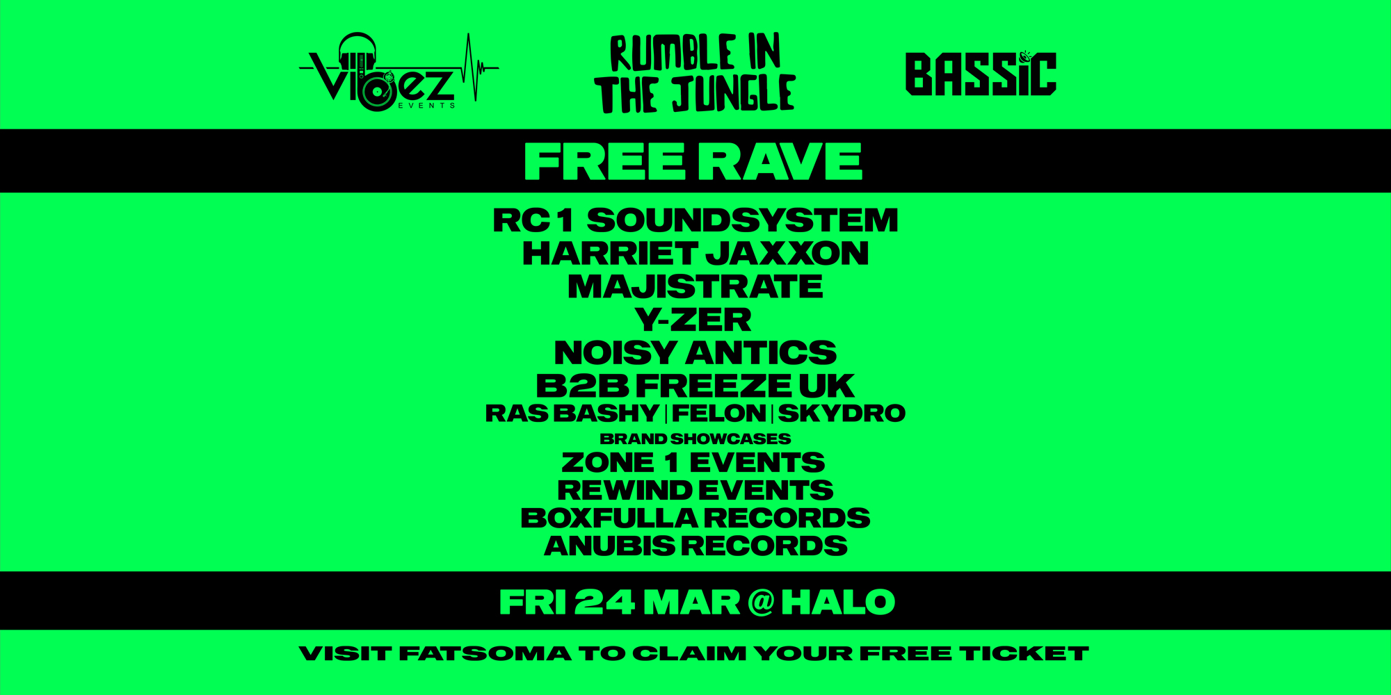 Vibez X Rumble In The Jungle X Bassic - Free DnB & Jungle Rave - RC1 ...
