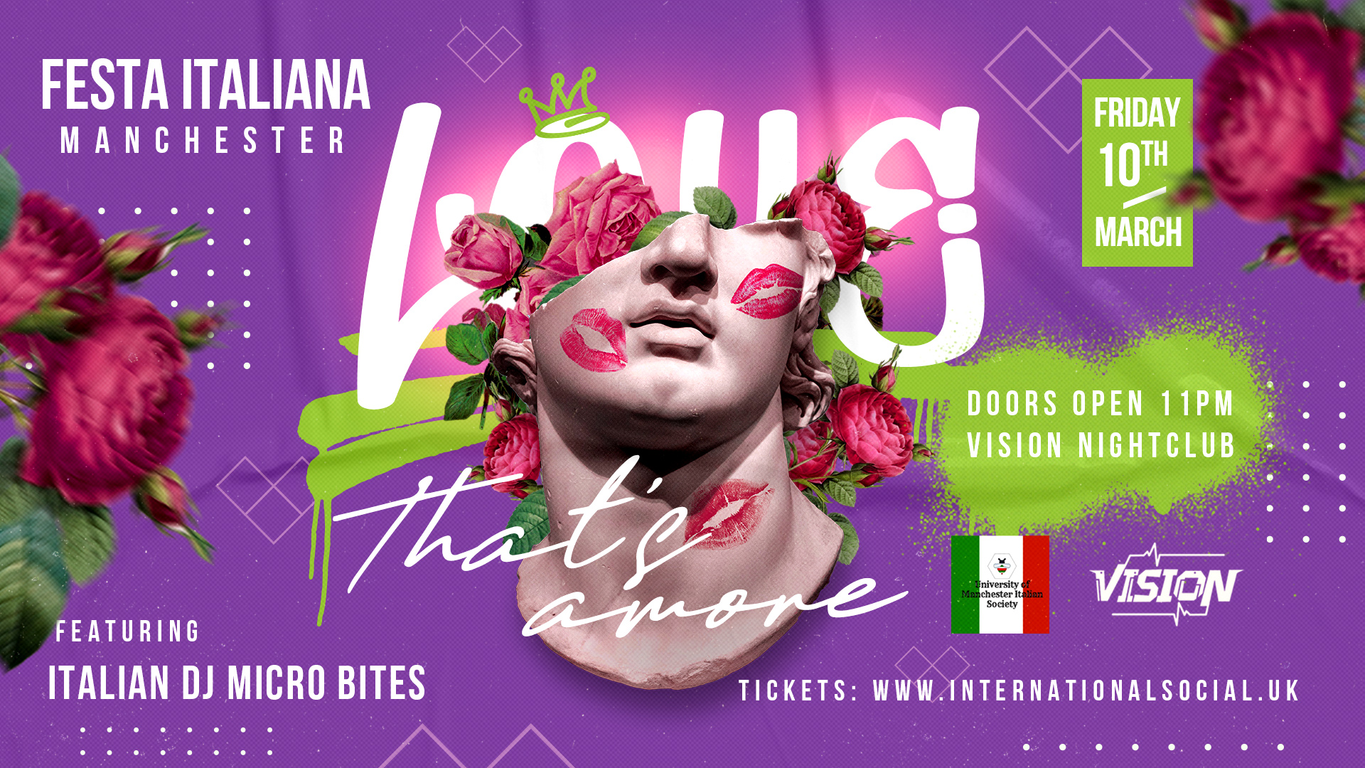 That’s Amore: Italian Party | Festa Italiana Manchester
