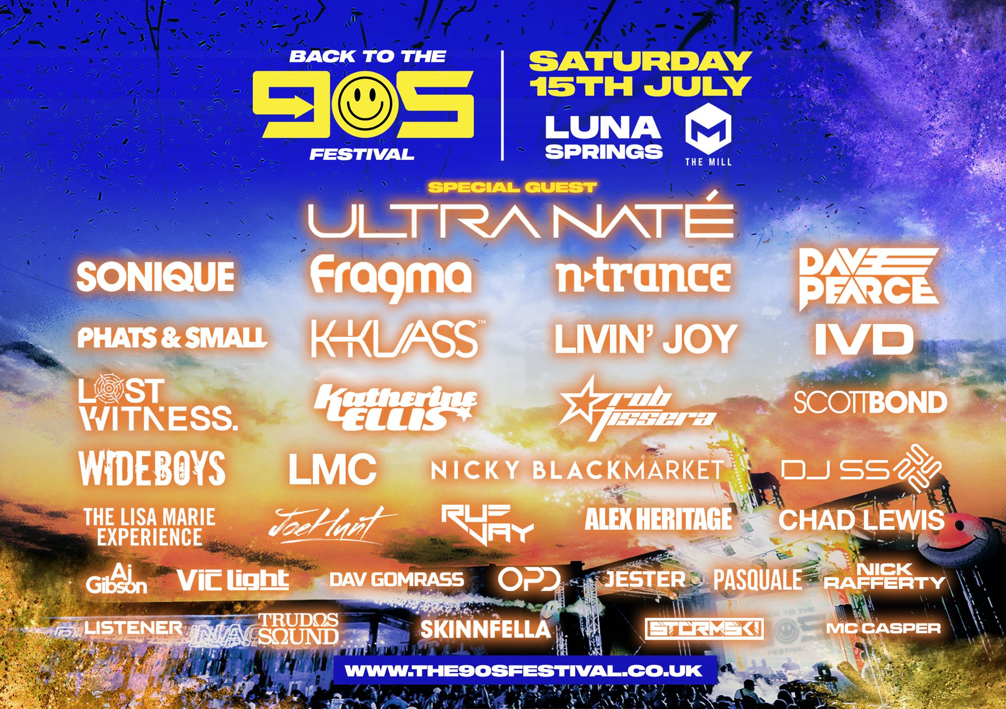 Back To The 90s – Summer Outdoor Festival – Luna Springs [SOLD OUT!]