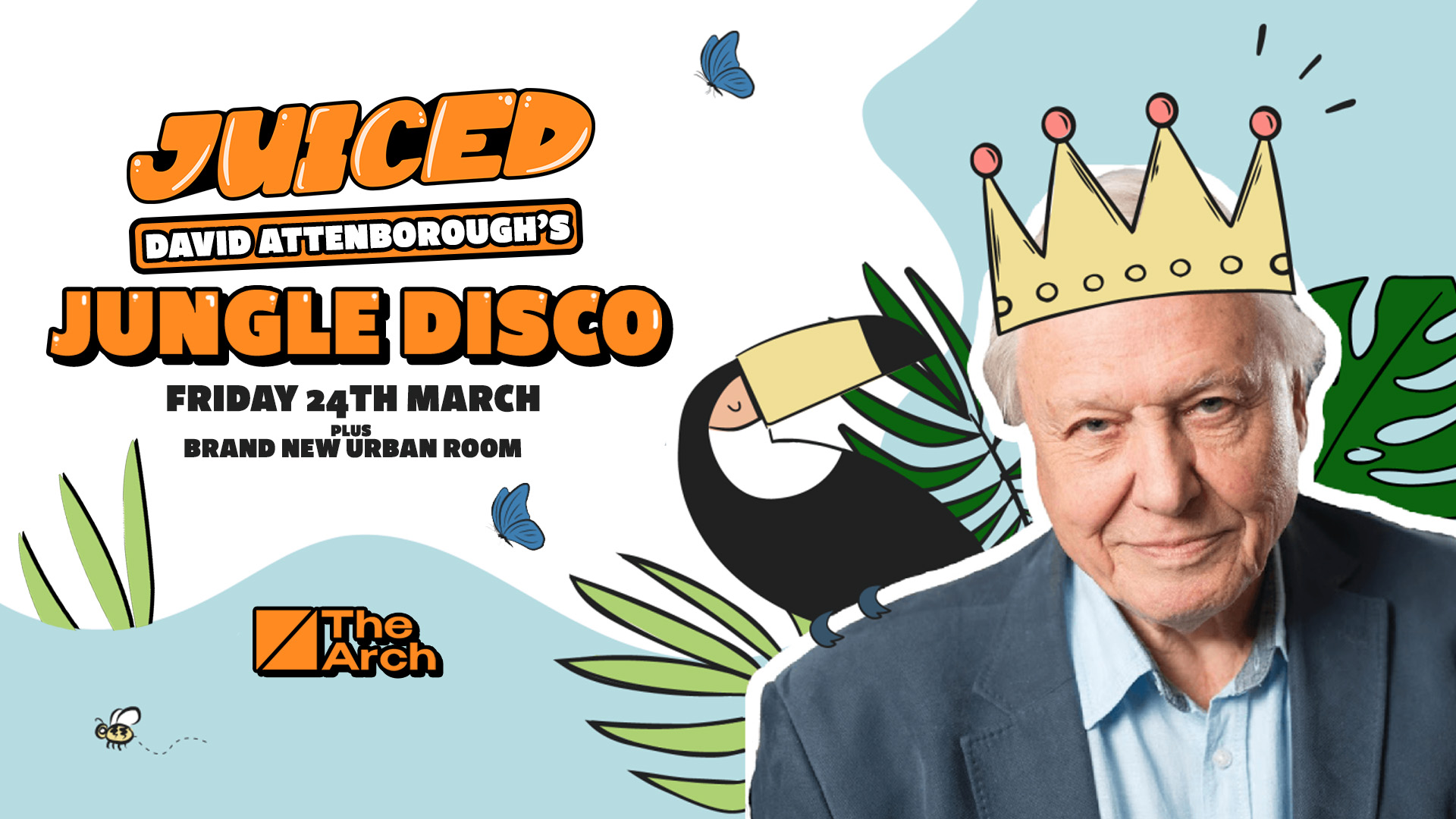 David Attenborough’s Jungle Disco | Juiced Fridays x The Arch