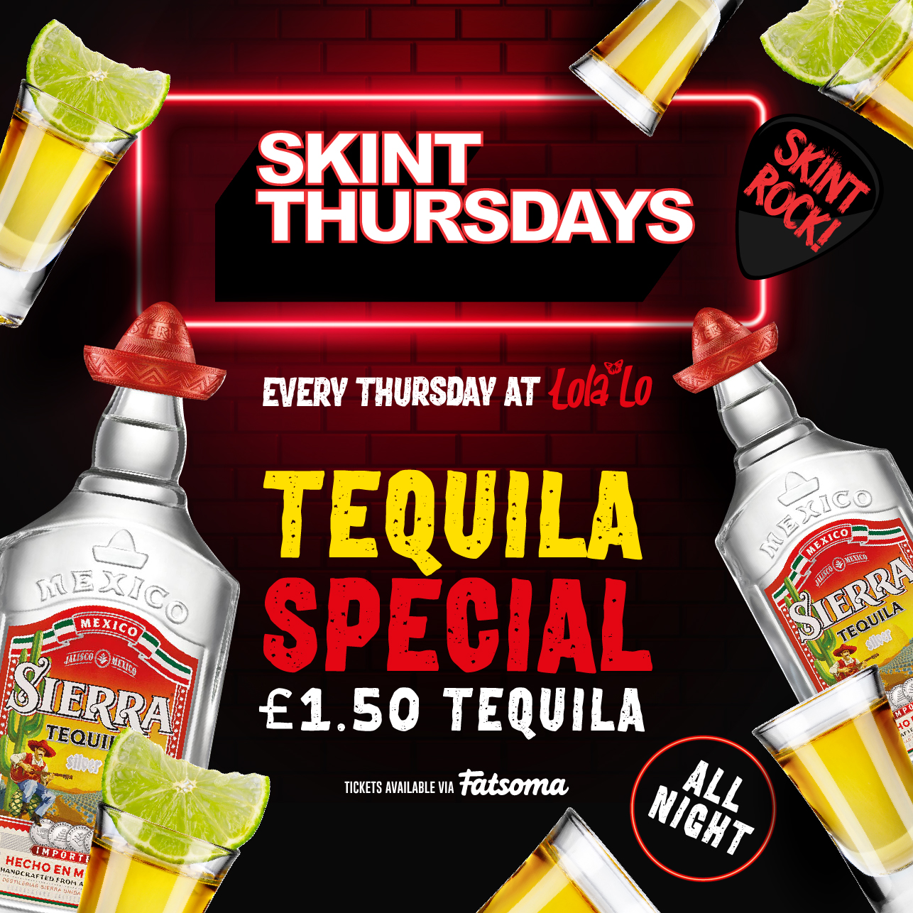 Skint Thursday – Tequila Special 🌴🥃