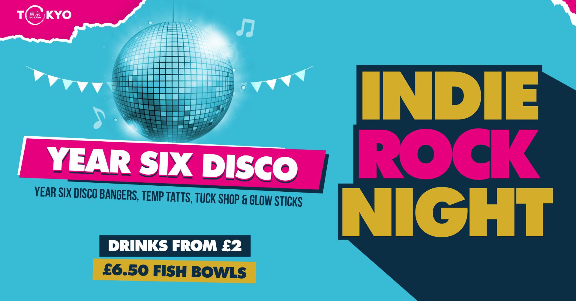 Indie Rock Night ∙ YEAR SIX DISCO