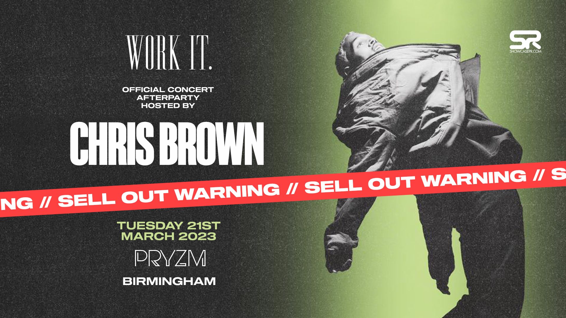 Official Concert After Party hosted by CHRIS BROWN – PRYZM Birmingham [LAST 50 TICKETS!]