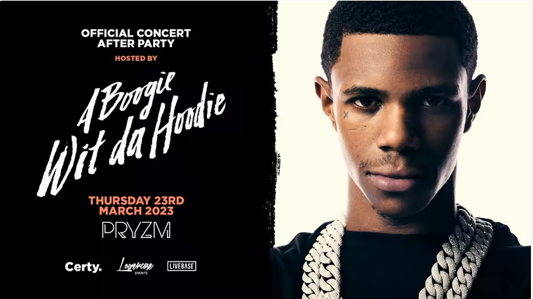 The Official After Party hosted by A BOOGIE WIT DA HOODIE – PRYZM [FINAL TICKETS]