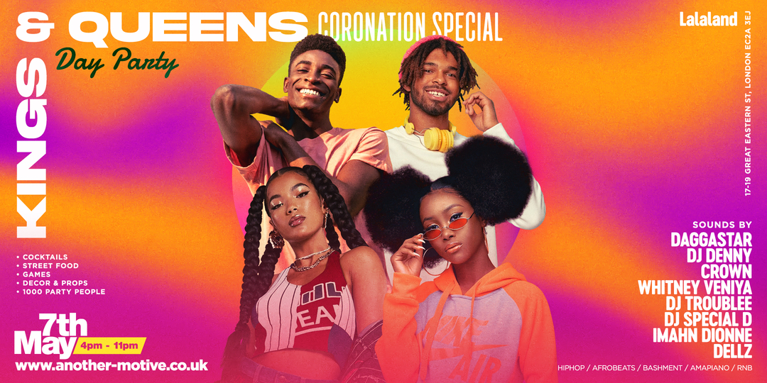 ☆ KINGS & QUEENS day party – Bank Hols Wknd ☆