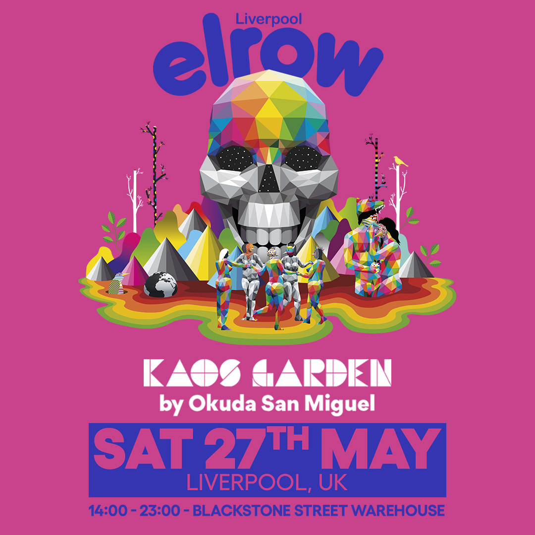 elrow Liverpool Sat 27th May at Blackstone Warehouse at Blackstone