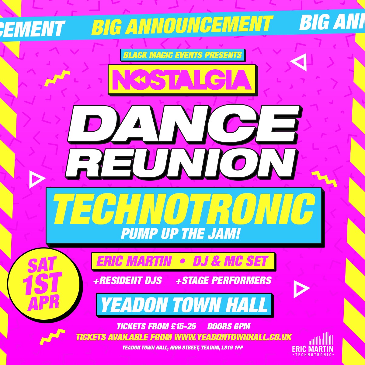 Nostalgia Presents Flip N Fill Ft Keyes DJ & MC Set has changed to