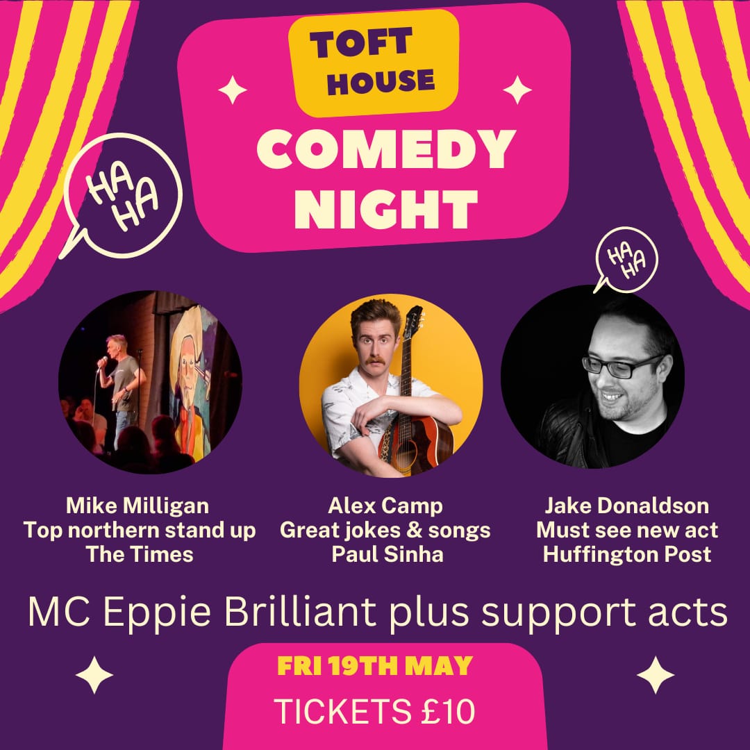 Comedy Night #2 at Toft House, Middlesbrough Little Theatre Club ...